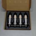 gezee LED Candelabra Bulb, Non-Dimmable, 100 Watt Equivalent, 12W LED Candle Bulbs, Warm White 3000K, 120V, 1200Lumens, E12 Base, Chandelier Bulbs, Torpedo Shape (4-Pack)