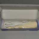 36mm (1.41) Waver Curling Iron, Ionic Hair Crimper for Women with 3 Temperature Settings, Fast Heating, Anti-Scald, Waver Hair Tool with Intelligent Power Off for Hair Styling (White)