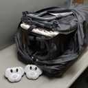 Twin Bassinet & Full-Size Infant Bedside Bassinet & Playard for Baby, Includes 2 Removable Rock-A-Bye Portable Bassinets with Storage Bags, Gray (Grey)