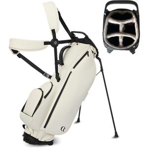 Lightweight 5-Way Golf Stand Bag Waterproof PU with Cooler