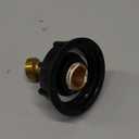 275-330 Gallon Water Tank IBC Tote Adapter 2.36" Coarse Thread Brass Hose Faucet Water Shut-Off Valve with Ball Valve, Garden Hose Connector Replace Valve Part, IBC Water Tank Fitting Part