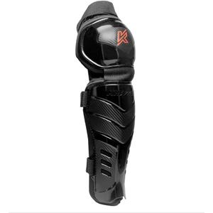 Ball Hockey Protective Gear | AK7 PRO SHIN Guards | KNAPPER (15, Black)