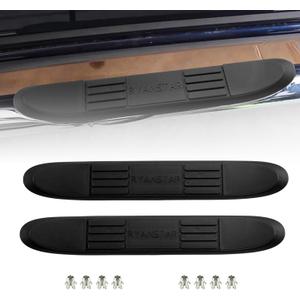 RULLINE Universal Non-Slip Step Pad Replacement Kit - Durable Tread Covers Compatible with Trucks, SUVs & Vans - Accessory Upgrade (Matte Black Finish) Pack of 2 RULLINE Universal Non-Slip Step Pad Replacement Kit - Durable Tread Covers Compatible with Trucks, SUVs & Vans - Accessory Upgrade (Matte Black Finish) Pack of 2