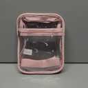 USPECLARE Clear Purse Stadium Transparent Messenger Bag Stadium Approved for Men and Women Clear CrossBody Bag