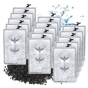 ELXXROONM Erreloda 15 Packs Extra Small Filter Cartridges Replacement Compatible with Aqueon QuietFlow E Internal Power Filter Size 3