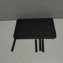 WALI Computer Monitor Stand for Desk, Adjustable Laptop Riser, Desk Monitor Stand Underneath Storage for Office, School Supplies (PTT001-B), 1 Pack, Black
