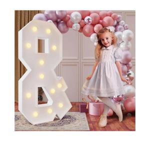 4FT Marquee Light Up Letters for Birthday Party Decorations Large Marquee Letters for Wedding Event Bridal Shower Engagement Anniversarty Party Decor,Letter &