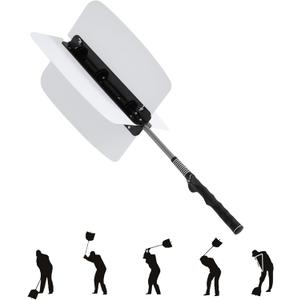Golf Power Resistance Trainer Golf Swing Training Aid Fan, Golf Warm-Up Aid Tool White Golf Practice Equipment for Golfers