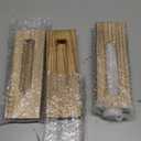 Wood Wall Vase Decor: Rustic Wooden Decor for Farmhouse Bathroom Kitchen Hallway - Hanging Plant Propagation Stations for Indoor Plants Dried Flowers Eucalyptus (Natural)