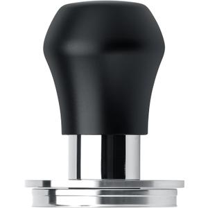 Normcore 53.3mm Espresso Tamper V4.1 Mini, Spring-Loaded Coffee with Click Feedback, Self-Leveling Stainless Steel Flat Baffle, Compatible with Breville Sage 54mm Portafilters, Black