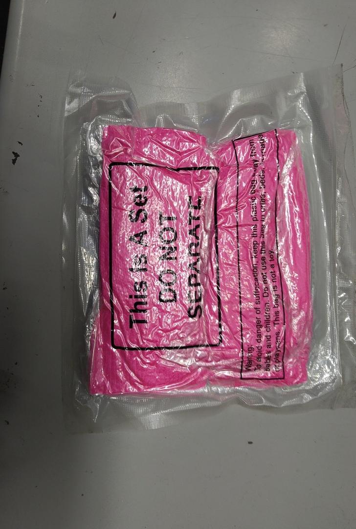 Pink apparel