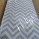 Amazon Basics Full-Size Ironing Board - 4-Leg Fold-Up, Chevron Removable Cover, 60"L x 14"W x 38"H