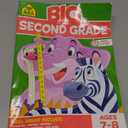 School Zone - Big Second Grade Workbook - Ages 7 to 8, 2nd Grade, Word Problems, Reading Comprehension, Phonics, Math, Science, and More (School Zone Big Workbook Series) Perfect Paperback 