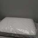 Sealy Essentials Cool & Comfort Reversible Cooling Pillow, Memory Foam, Standard/Queen, White, Queen Size (Pack of 1)