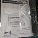 TUAN 60 inch Electric Fireplace Inserts, Ultra Thin Wall Mounted Fireplace with Remote Control, Multicolor Realistic Flame, Touch Screen, Thermostat, Timer, 750w/1500w (Log & Crystal Included) (60")