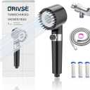 Drivse Showerhead, Drivse Filtered Shower Head With Handheld, High Pressure Handheld Hydrojet Nozzle Kit with Water Filter, Fits for Men, Women, Children and Pets. (Showerhead)