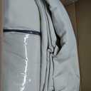 RYB HOME 3 in 1 Soundproof - Blackout - Insulation Linen Curtains, Noise Blocker Energy Saving Curtains for Bedroom Living Room Door Drapes Studio Home Office, Taupe, W52 x L108 in, 2 Panels