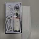 Facial Pore Blackhead Remover Vacuum - Fore Cleaner and Blackhead Extractor with 3 Adjustable Suction Levels - 5 Probes - Pore Vacuum Kit for Women&Men (White)