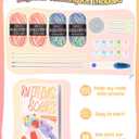 Katech Beginner Knitting Kit for Adults, 4 Pcs Socks Yarn Knitting Kit with Step by Step Instruction and 4 Knitting Needles, Knitting Starter Kit for Learn to Knit Craft Kits Gift