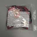 ADOGGYGO Christmas Dog Collar with Bow, Adjustable Cotton Red Green Plaid Bowtie Dog Christmas Collars for Small Medium Large Dogs Pets (Small, Xmas)