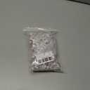 Bygytyo 102 Pieces Mini Animals Dog Miniature Figurines, Fairy Garden Miniature Moss Landscape DIY Terrarium Crafts Ornament Accessories Office Home Decor Gift, White