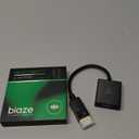 DisplayPort to VGA Adapter  HD Video Converter (DP Male to VGA Female), 1080P 60Hz, Plug & Play for Laptop or Desktop to Monitor/Projector