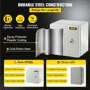 VEVOR NEMA Steel Enclosure, 8" x 8" x 6" NEMA 4X Steel Electrical Box, IP66 Waterproof & Dustproof, Outdoor/Indoor Electrical Junction Box, with Mounting Plate