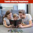 2 x Trading Card Albums with Zipper - 4 Pocket Double Sided Collection Binder for 400 Cards, Durable Scratch-Resistant PU Cover, Trading Card Sleeves for 3 Ring Album, for MTG & Game Cards (Fire Dragon)