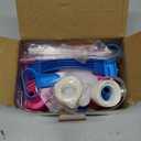 Electric Balloon Pump, Portable 2 Modes Balloon Blower Machine with 14 Balloon Arch Kits, Air Pump for Balloon, Balloon Inflator for Party Decoration (Rose red)