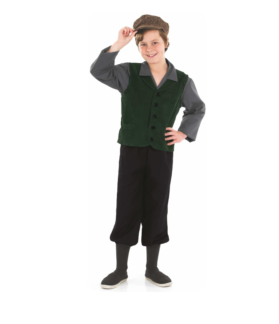 fun shack Colonial Costume Boys, Boys Colonial Costume, Kids Victorian Costume, Victorian Boy Costume, Boy Pioneer Costume, L
