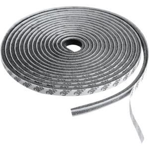 16.5 Ft Brush Weather Stripping, Self-Adhesive Pile Weatherstrip for Sliding Doors and Windows Frame Side, Felt Seal Strip Weatherproof Soundproof Dustproof(11/32 x 3/15 inch, Grey)