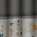 huester Let's Read Let's Play Alphabet Numbers Chart Boho Sun Rainbow Throw Pillow Cover,18"X18"Set of 4 Pillowcase for Home Bedroom Kids Room Nursery Playroom Decor,Gift for Kids Teen Girls