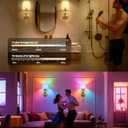 10000mAh Battery Operated Wall Sconce Set of 2,Rechargeable Wall Sconces set of Two,Vintage Gold Sconces Wall Decor,Wireless Wall Lamp,Cordless Wall Lights Living Room Bedroom (Not Peel and Stick on)