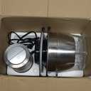 Kitchen in the box Food Processor, Electric Meat Grinder & Food Chopper with 400W Powerful Veggie Chopper-2 Bowls8 Cup+8 Cup & 2 Bi-Level Blades for Meat/Fish/Vegetable/Baby FoodSliver Button