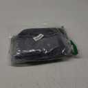 NICETOWN Halloween Pitch Black Solid Thermal Insulated Grommet Blackout Curtains/Drapes for Bedroom Window (2 Panels, 42 inches Wide by 63 inches Long, Black)