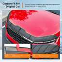 powoq Hood Protector Compatible with 2023-2026 Honda Pilot Deflector Upgraded TPE Shield Hood Deflector Replacement for 2023-2026 Honda Pilot Accessories