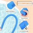 Yaomiao 55 Inch Bulk Pool Noodles Jumbo Foam Pool Noodles in The Swimming Pool Colorful Thick Noodles for Adults Floating and School Craft Projects, 55 x 2.4"