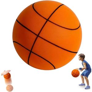 Silent Basketball, Upgrade Silent Basket-Ball Dribbling Indoor, Dribble Dream SIL ent Basket Ball, Foam Basketball Indoor Training Quiet Ball, 8.3in