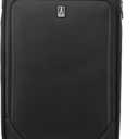 Travelpro Crew Classic Lightweight Softside Expandable Checked Luggage, 8 Wheel Spinner Suitcase, TSA Lock, Men and Women, Checked Large 29-Inch, Black