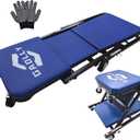 Garage Shop Creepers, Foldable Z Creeper 2-in-1 for Car, 36" Adjustable Roller Garage Chair Lay Down or Sit, 330 LBS Capacity Under Car Roller Creeper with 6 Swivel Casters
