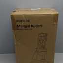 FOHERE Orange Juicer Squeezer, Cast Iron Lemon Squeezer, Commercial Citrus Juicer Hand Press for Orange, Lemon, Pomegranate, Grapefruit, Easy to Clean Citrus Squeezer with a Stainless Steel Cup