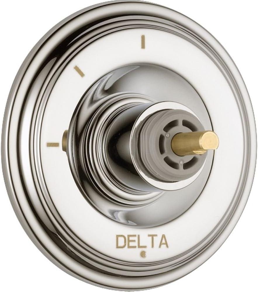 Delta Faucet T11897-PNLHP Cassidy 3 Function Diverter Trim without Handle, Polished Nickel 3.00 x 6.20 x 6.20 inches