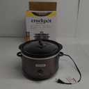 Crock-Pot Manual Design Series 4.5 Quart Slow Cooker with 3 Cook Settings, Removable Dishwasher and Oven Friendly Stoneware for Meal Prep, Cafe Mocha