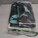 Cat Carrying Case Pet Dog Carrier Soft-Sided Cat Bag Airline Approved, Pet Travel Carrier Up to 15 Lbs, Collapsible Cats Carrier Dog Carrier for Medium Small Cats Dogs(17x11x11 Green)