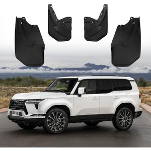 Mud Flaps Splash Guards for 2024 2025 Lexus GX550, Durable ABS Material, No-Drill Installation, Protects Against Mud, Rocks, and Debris, Front & Rear Fender Liner (4PCS)