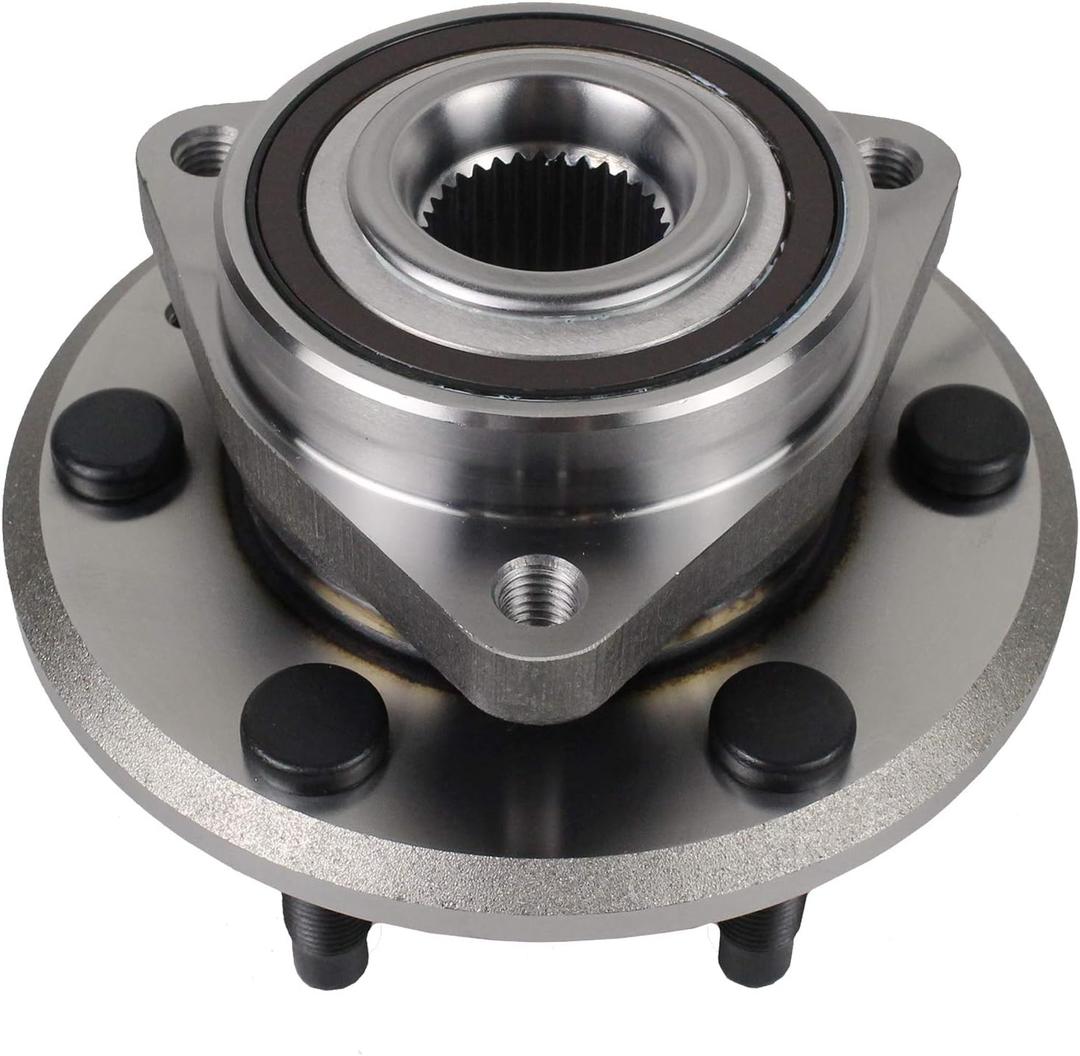 Autoround 513277 Wheel Hub Bearing Assembly Front/Rear Fit for 08-17 Buick Enclave, 09-17 Chevy Traverse, 07-16 GMC Acadia, 07-10 Staurn Outlook, 6 Lugs w/ABS