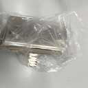 Zhengmy 6 Pcs Christmas Stocking Holders for Mantel Metal Hanging Hooks Stocking Hangers for Fireplace Xmas Party Decoration(Silver)