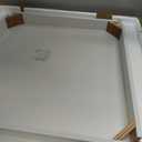 Humble Crew Kids Wooden Table and 2 Chairs Set, White - Square Kids Table and Chair Set for Toddlers and Children for Arts, Crafts, and Snack Time - Sturdy, Durable Toddler Activity Table