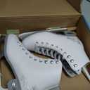 Bladerunner Ice by Rollerblade Allure Girls Figure Ice Skate, White, 4