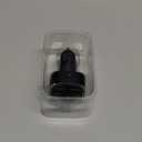 Nulaxy Bluetooth FM Transmitter, Bluetooth Car Adapter with Dual USB Charger Wireless Radio Car Kit MP3 Player Support TF Card & USB Disk, Hands-Free Calling, 7 Colors Led Backlit Light, Black